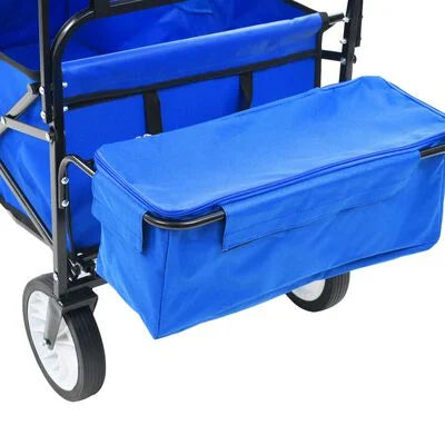 Folding Hand Trolley with Canopy-Trolleys-vidaXL-Yes Bebe
