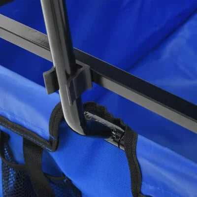 Folding Hand Trolley with Canopy-Trolleys-vidaXL-Yes Bebe