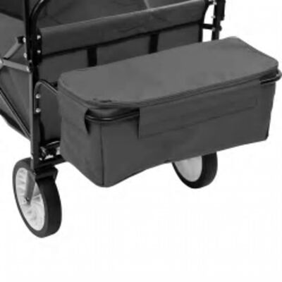 Folding Hand Trolley with Canopy-Trolleys-vidaXL-Yes Bebe