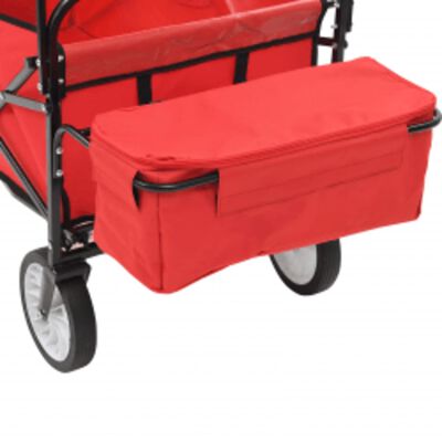 Folding Hand Trolley with Canopy-Trolleys-vidaXL-Yes Bebe