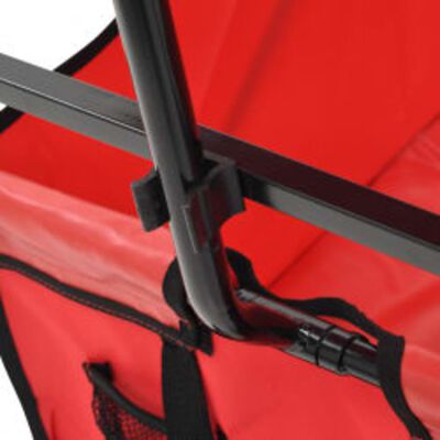 Folding Hand Trolley with Canopy-Trolleys-vidaXL-Yes Bebe