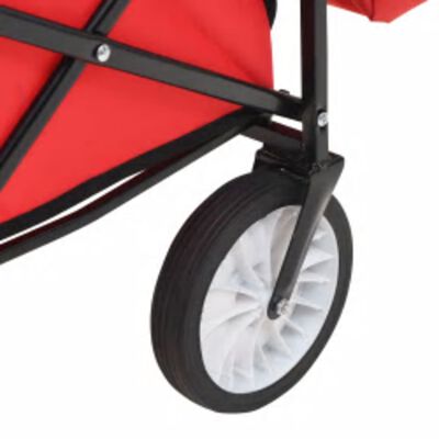 Folding Hand Trolley with Canopy-Trolleys-vidaXL-Yes Bebe