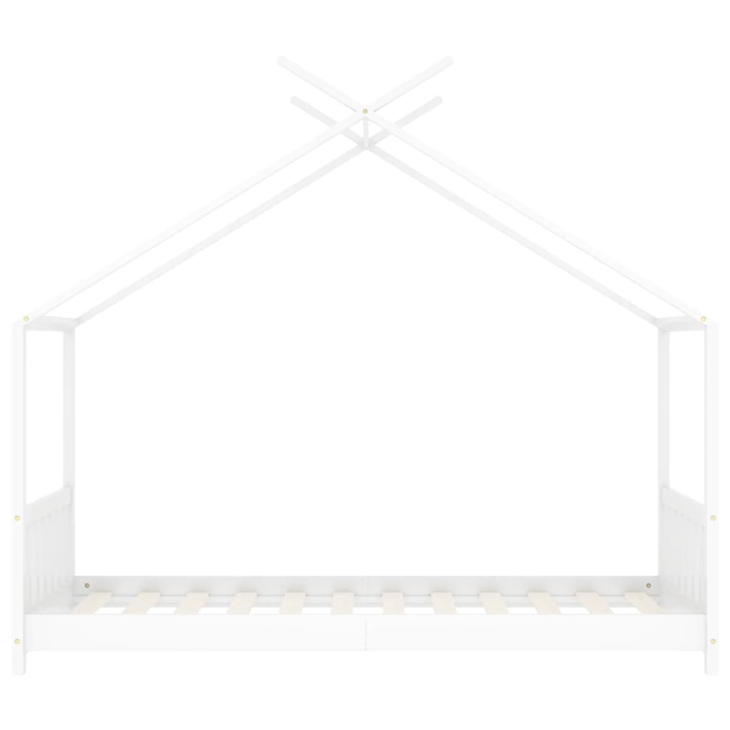 Kids Bed Frame Solid Pine Wood-Beds & Bed Frames-vidaXL-Yes Bebe