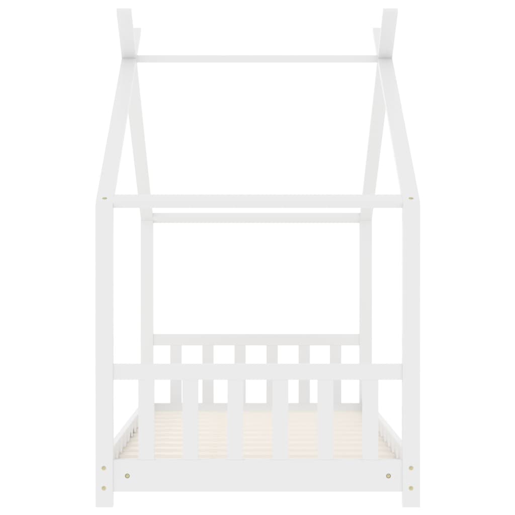 Kids Bed Frame Solid Pine Wood-Beds & Bed Frames-vidaXL-Yes Bebe