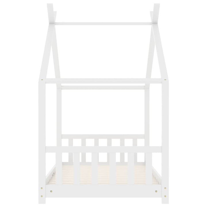 Kids Bed Frame Solid Pine Wood-Beds & Bed Frames-vidaXL-Yes Bebe