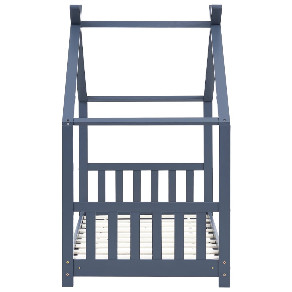 Kids Bed Frame Solid Pine Wood-Beds & Bed Frames-vidaXL-Yes Bebe