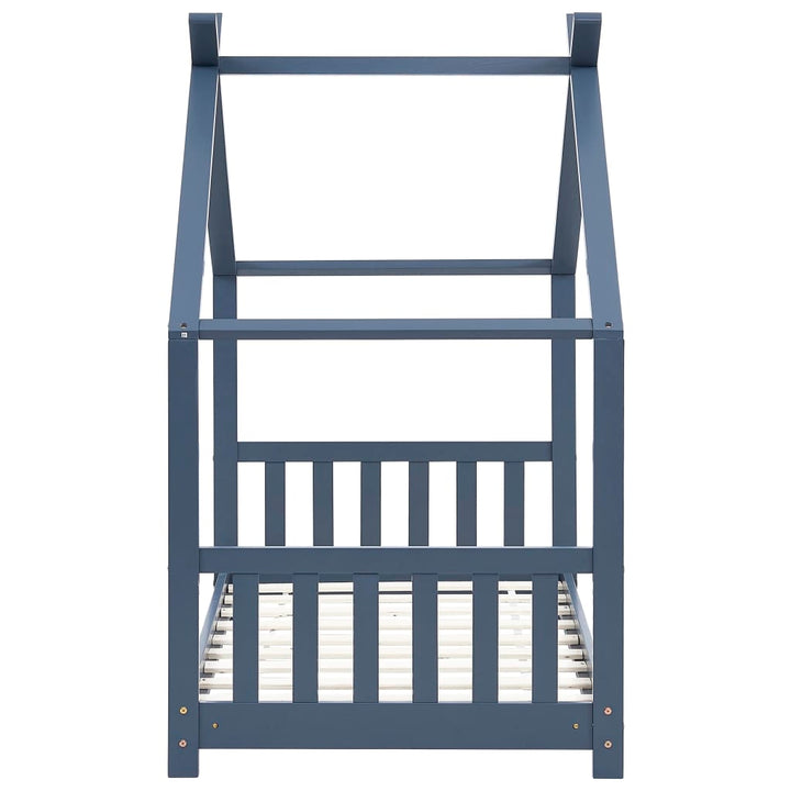Kids Bed Frame Solid Pine Wood-Beds & Bed Frames-vidaXL-Yes Bebe
