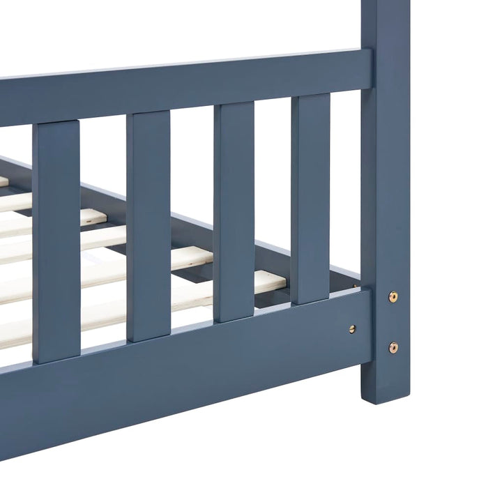 Kids Bed Frame Solid Pine Wood-Beds & Bed Frames-vidaXL-Yes Bebe