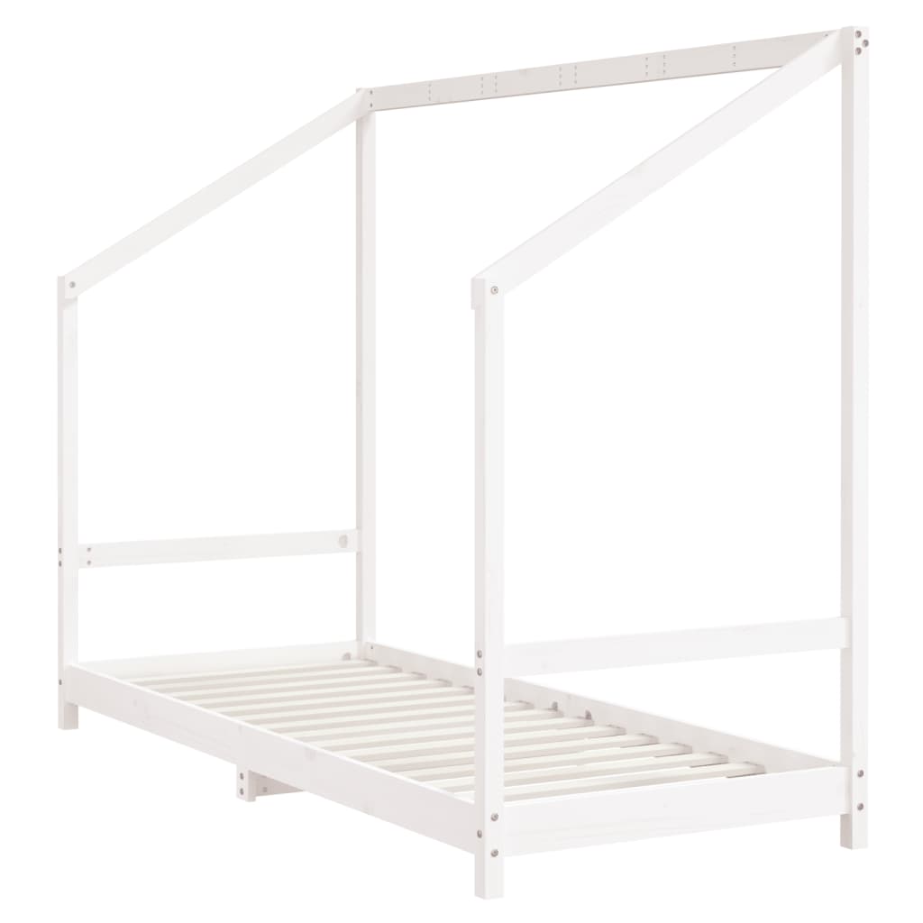 Kids Double Bed Frame Solid Wood Pine-vidaXL-Yes Bebe
