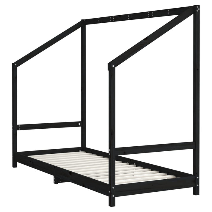 Kids Double Bed Frame Solid Wood Pine-vidaXL-Yes Bebe