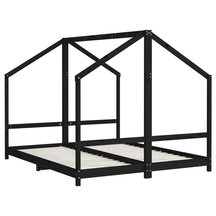 Kids Double Bed Frame Solid Wood Pine-vidaXL-Yes Bebe