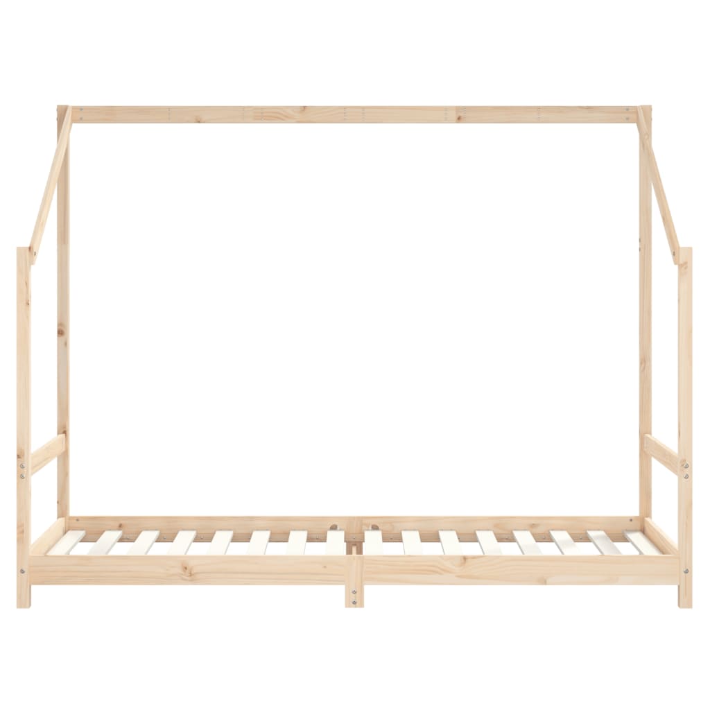 Kids Double Bed Frame Solid Wood Pine-vidaXL-Yes Bebe