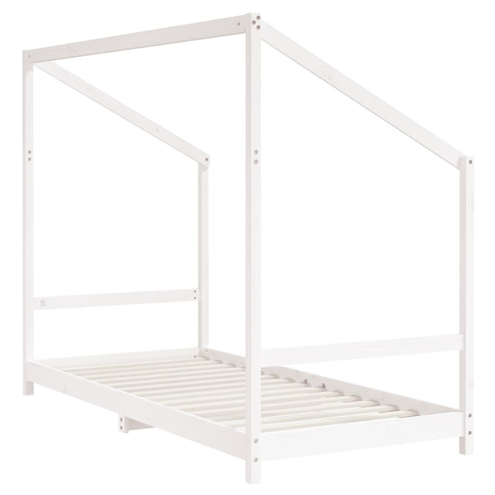 Kids Double Bed Frame Solid Wood Pine-vidaXL-Yes Bebe