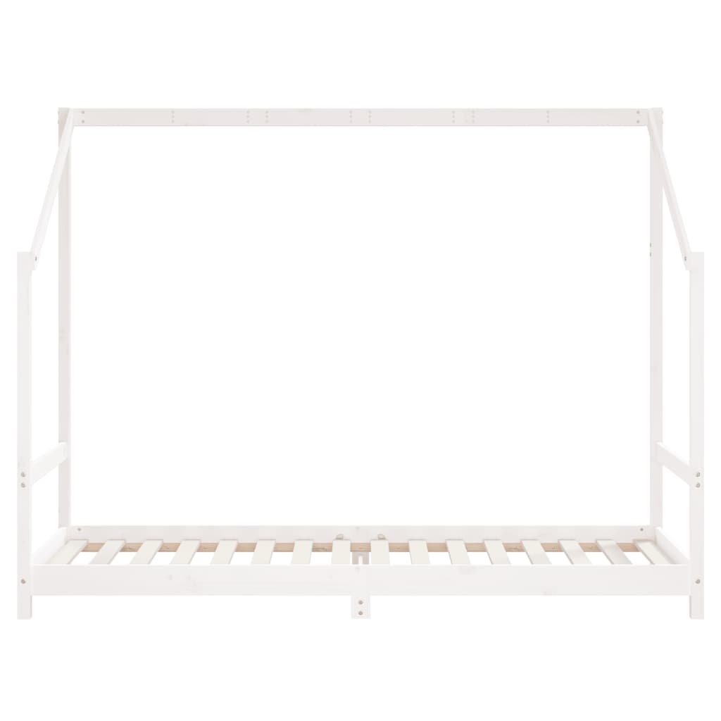 Kids Double Bed Frame Solid Wood Pine-vidaXL-Yes Bebe