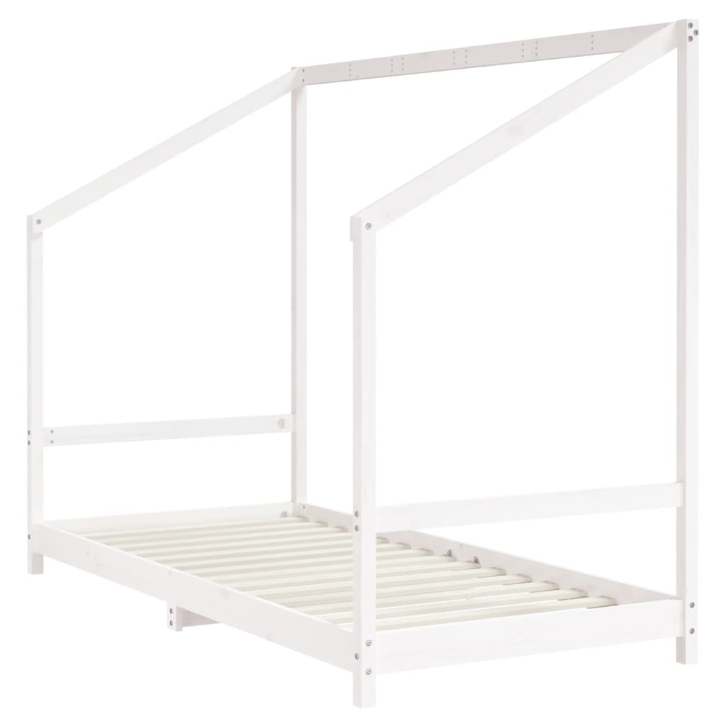 Kids Double Bed Frame Solid Wood Pine-vidaXL-Yes Bebe