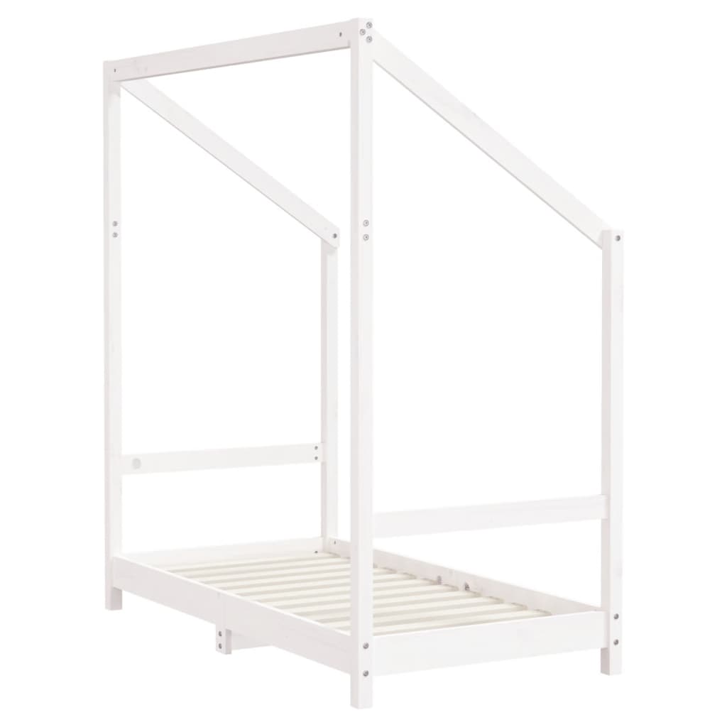 Kids Double Bed Frame Solid Wood Pine-vidaXL-Yes Bebe