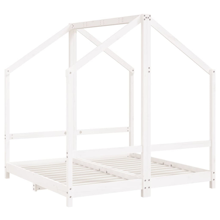 Kids Double Bed Frame Solid Wood Pine-vidaXL-Yes Bebe