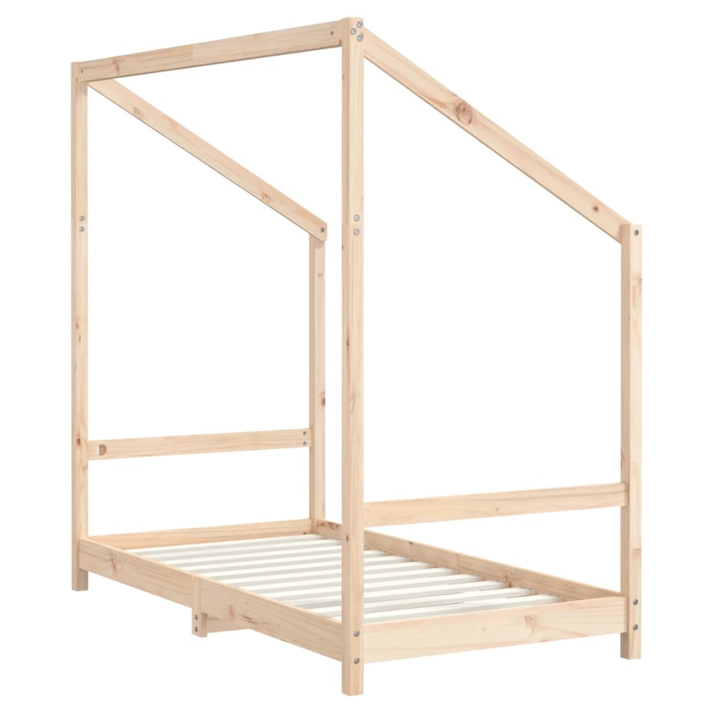 Kids Double Bed Frame Solid Wood Pine-vidaXL-Yes Bebe