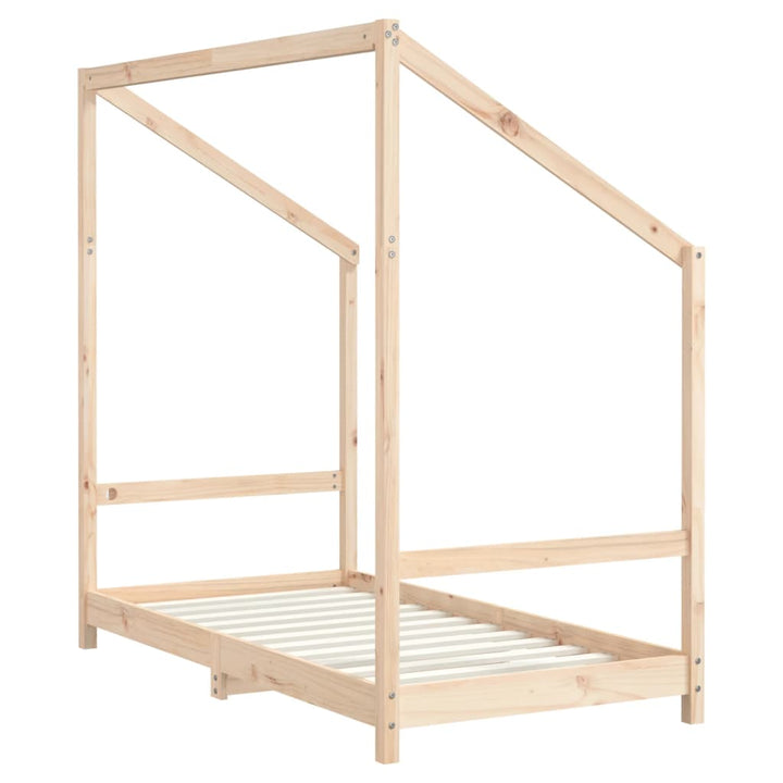 Kids Double Bed Frame Solid Wood Pine-vidaXL-Yes Bebe