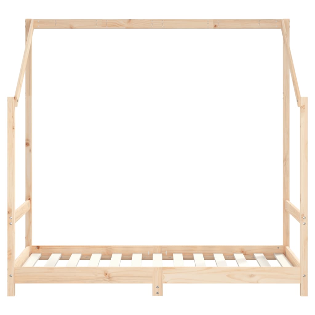 Kids Double Bed Frame Solid Wood Pine-vidaXL-Yes Bebe