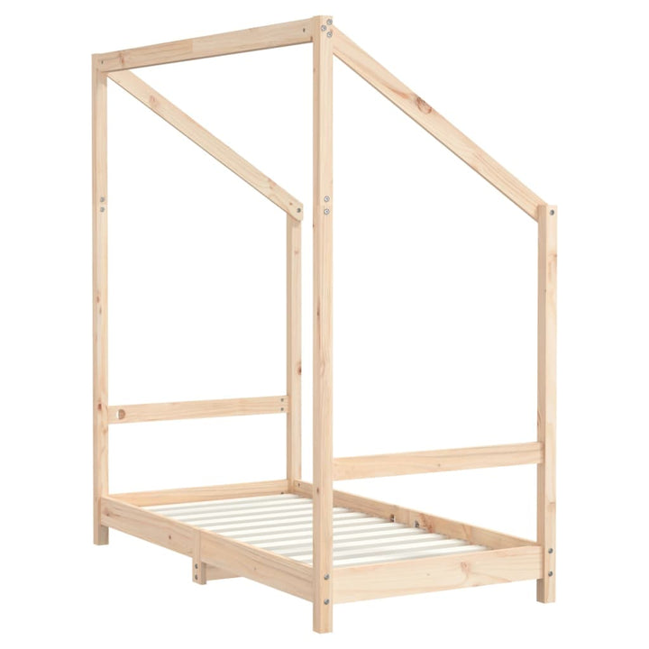 Kids Double Bed Frame Solid Wood Pine-vidaXL-Yes Bebe