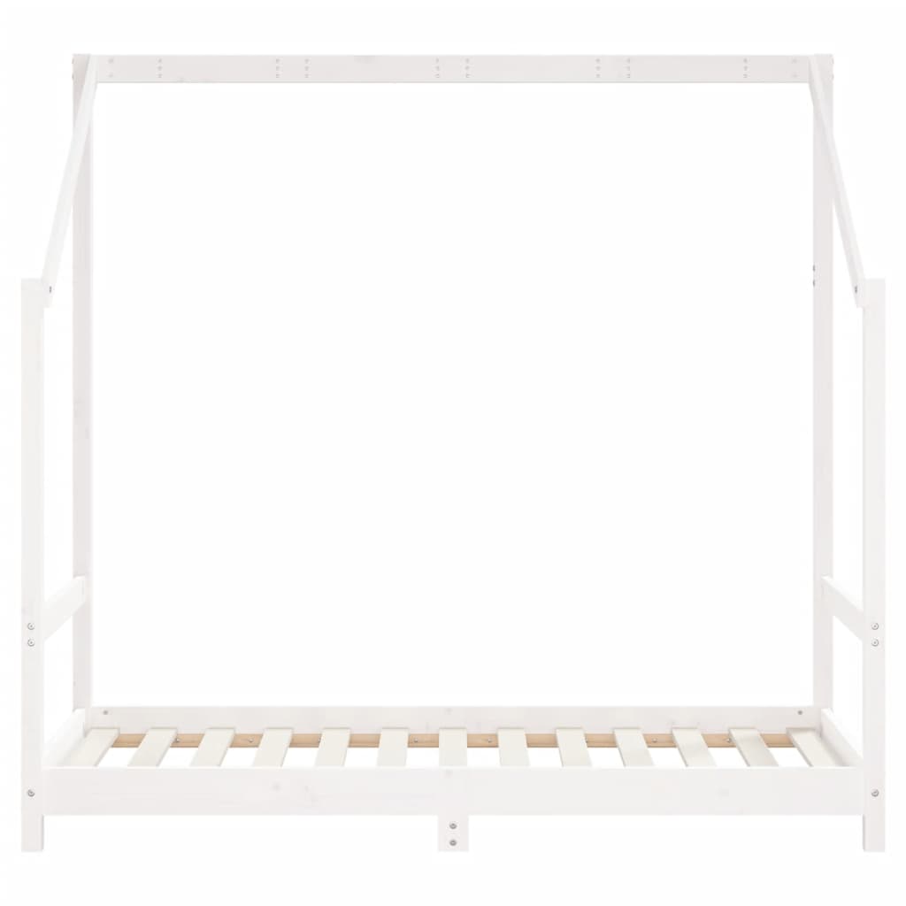 Kids Double Bed Frame Solid Wood Pine-vidaXL-Yes Bebe