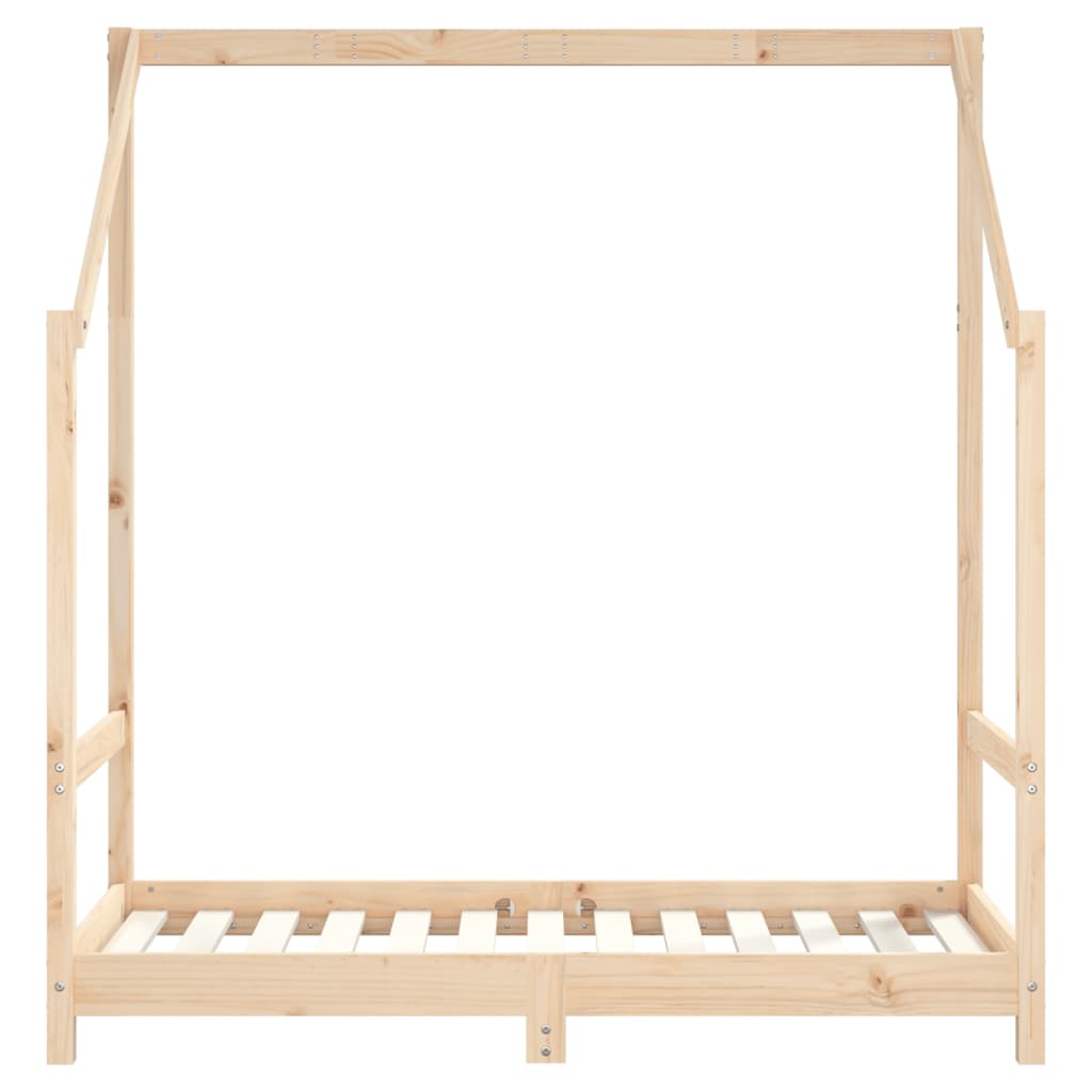 Kids Double Bed Frame Solid Wood Pine-vidaXL-Yes Bebe