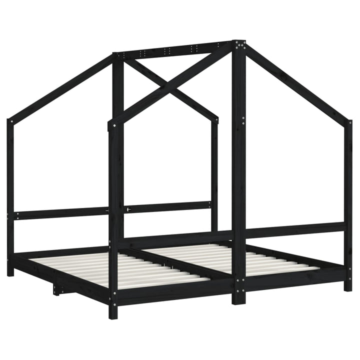 Kids Double Bed Frame Solid Wood Pine-vidaXL-Yes Bebe