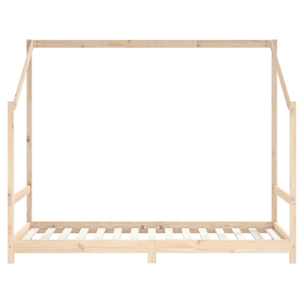 Kids Double Bed Frame Solid Wood Pine-vidaXL-Yes Bebe
