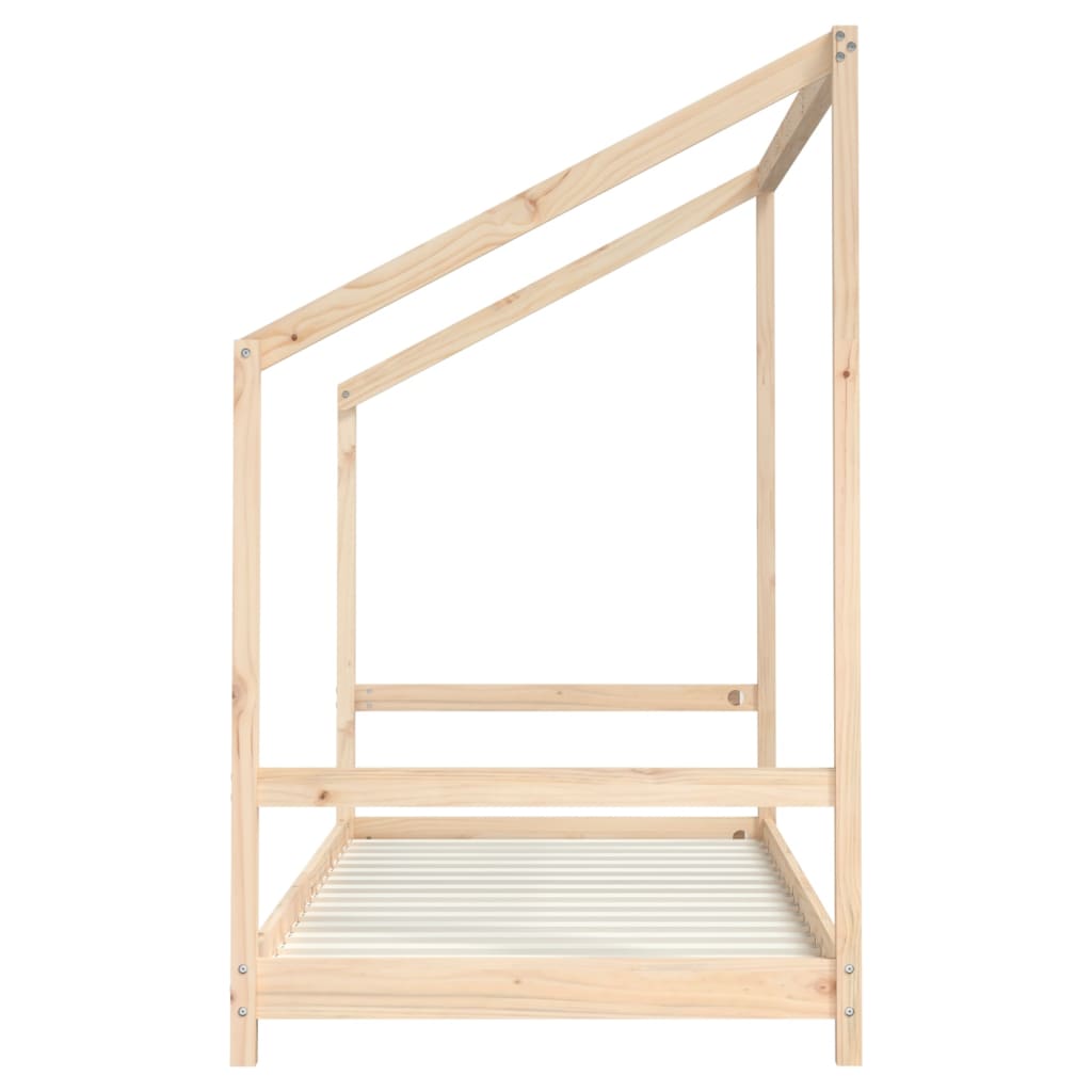 Kids Double Bed Frame Solid Wood Pine-vidaXL-Yes Bebe