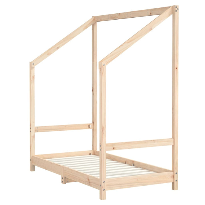 Kids Double Bed Frame Solid Wood Pine-vidaXL-Yes Bebe
