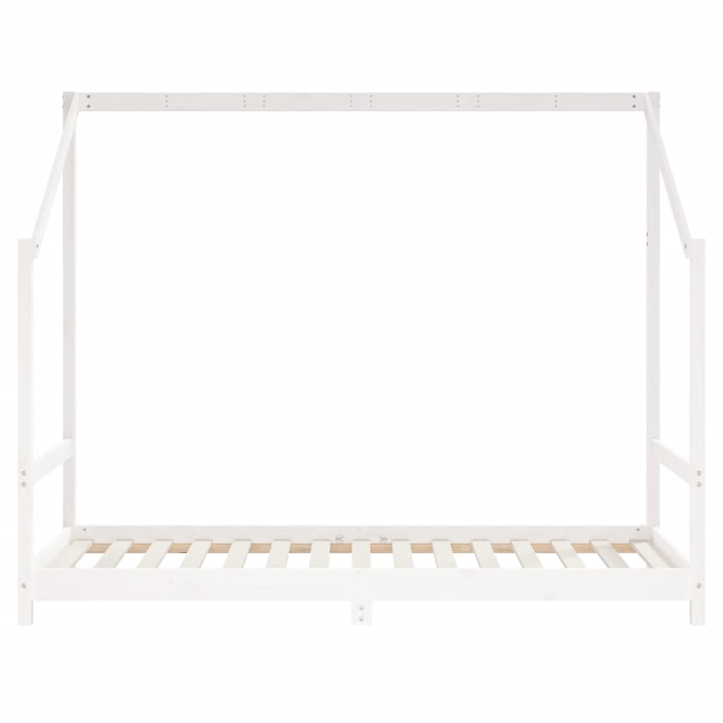 Kids Double Bed Frame Solid Wood Pine-vidaXL-Yes Bebe
