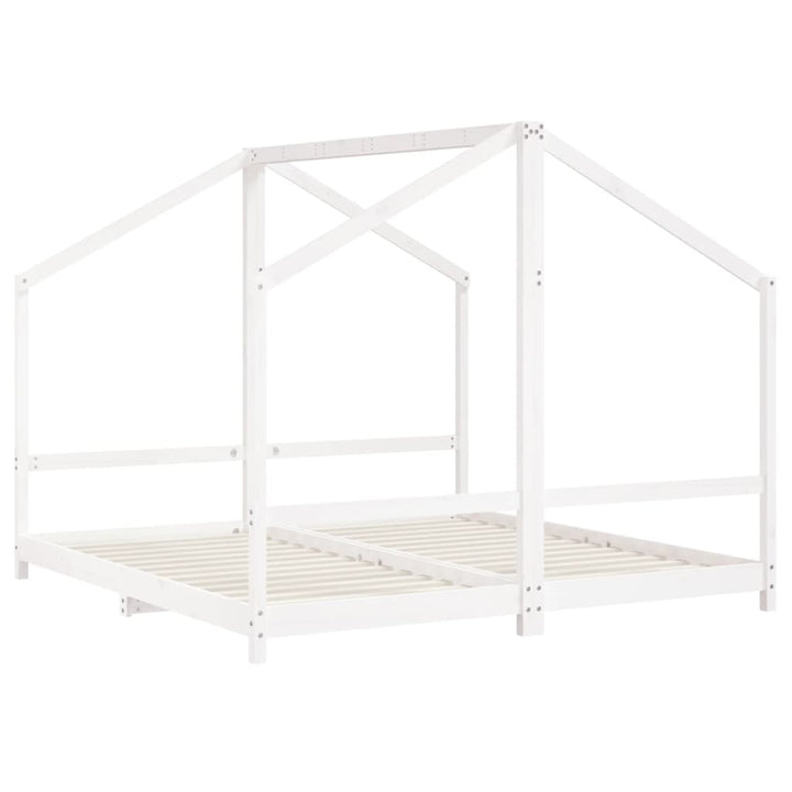 Kids Double Bed Frame Solid Wood Pine-vidaXL-Yes Bebe