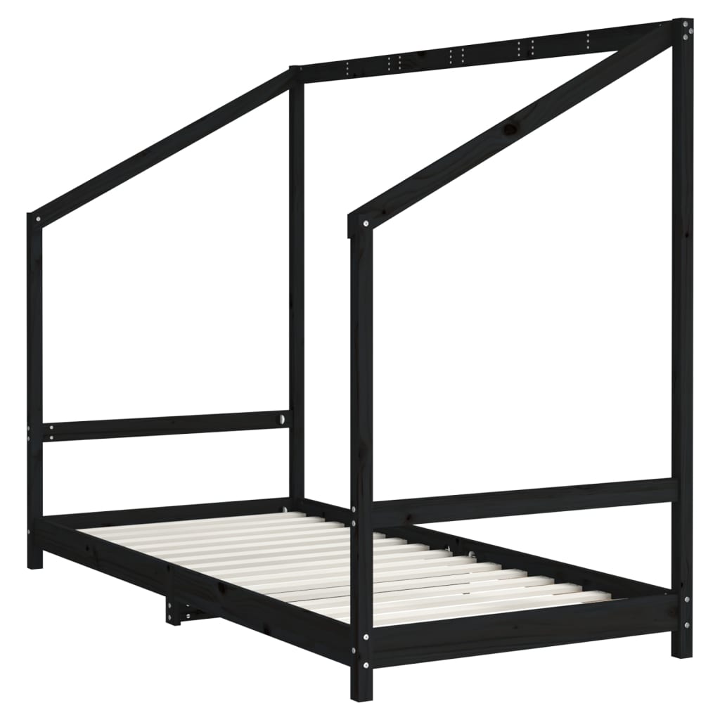 Kids Double Bed Frame Solid Wood Pine-vidaXL-Yes Bebe