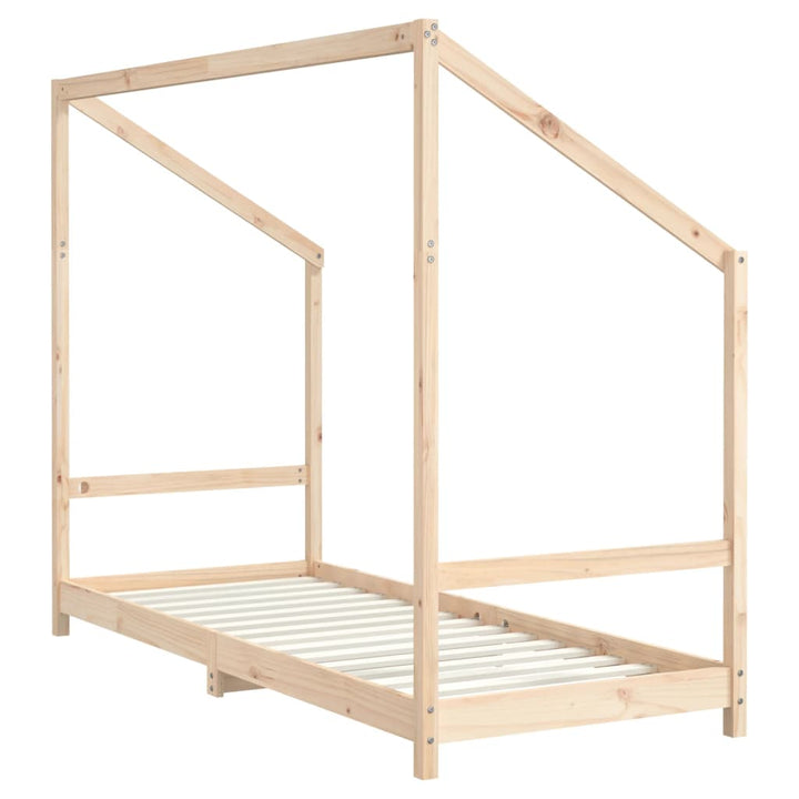 Kids Double Bed Frame Solid Wood Pine-vidaXL-Yes Bebe