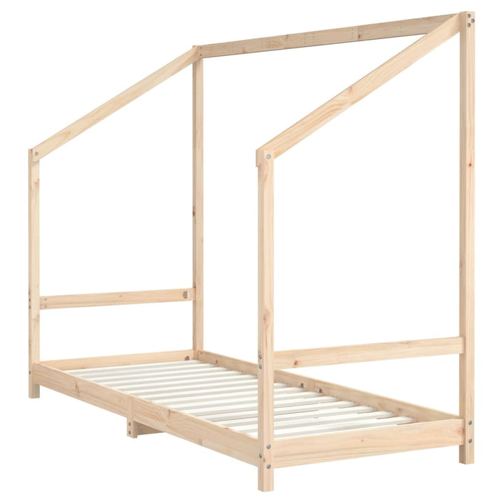 Kids Double Bed Frame Solid Wood Pine-vidaXL-Yes Bebe