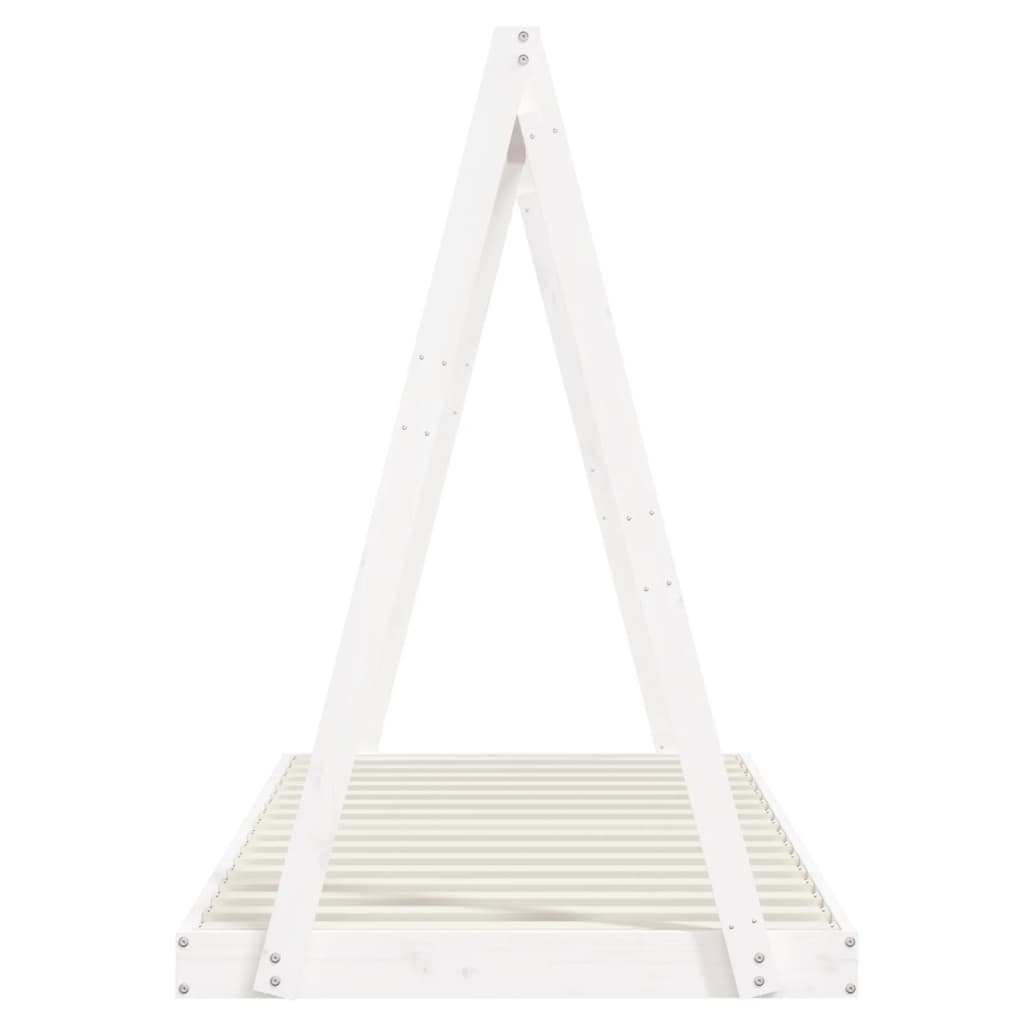 Kids Solid Wood Pine Bed Frame-Beds & Bed Frames-vidaXL-Yes Bebe