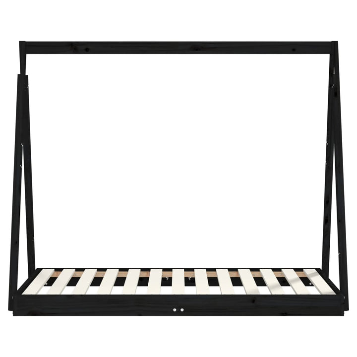Kids Solid Wood Pine Bed Frame-Beds & Bed Frames-vidaXL-Yes Bebe