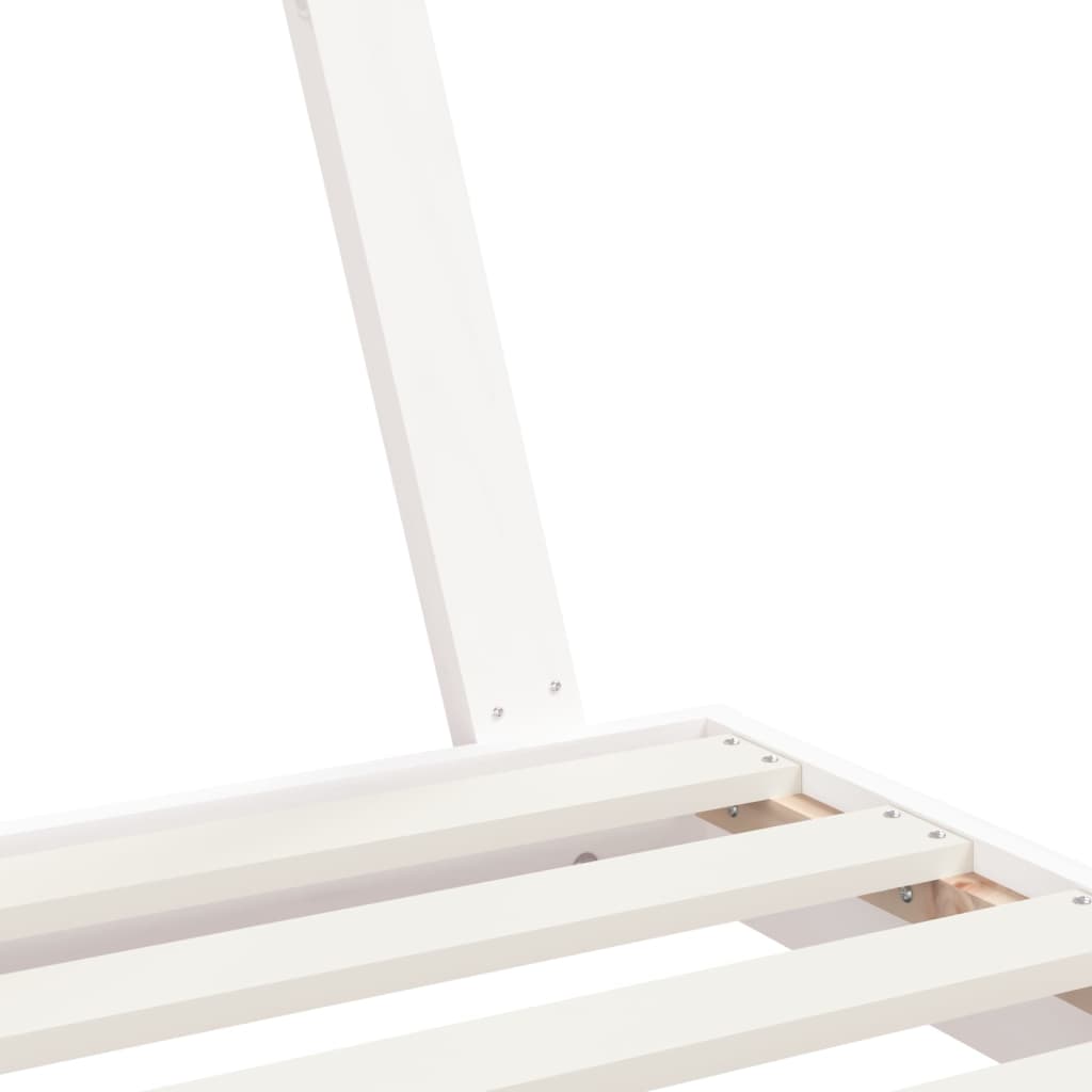 Kids Solid Wood Pine Bed Frame-Beds & Bed Frames-vidaXL-Yes Bebe