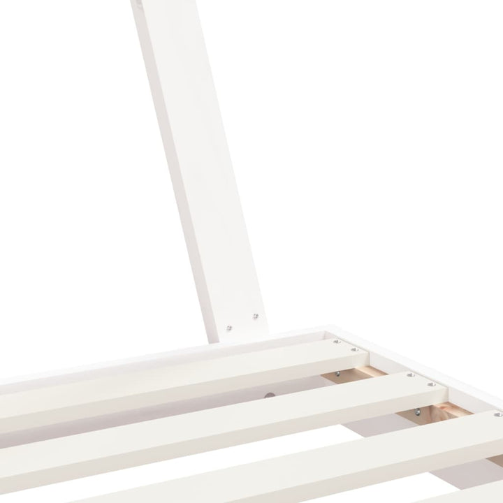 Kids Solid Wood Pine Bed Frame-Beds & Bed Frames-vidaXL-Yes Bebe