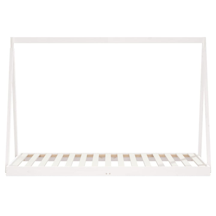 Kids Solid Wood Pine Bed Frame-Beds & Bed Frames-vidaXL-Yes Bebe