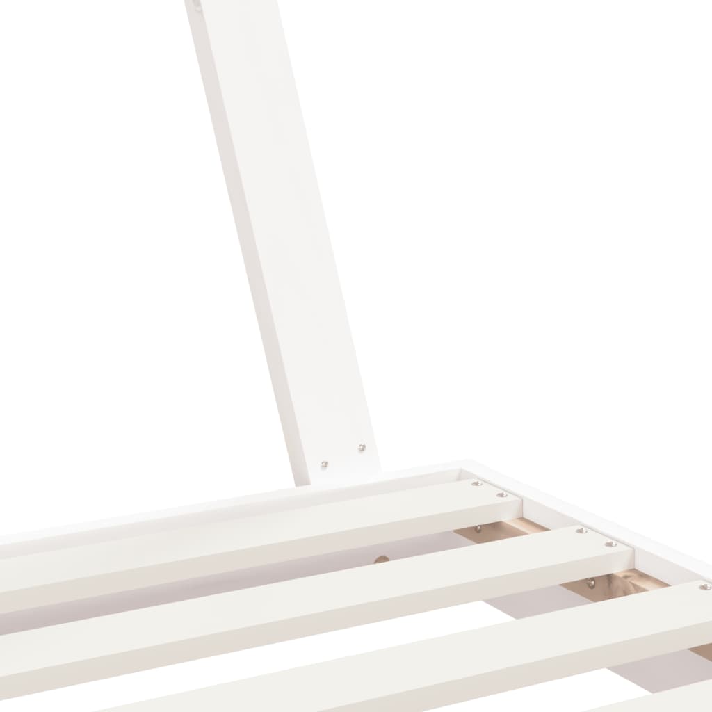 Kids Solid Wood Pine Bed Frame-Beds & Bed Frames-vidaXL-Yes Bebe