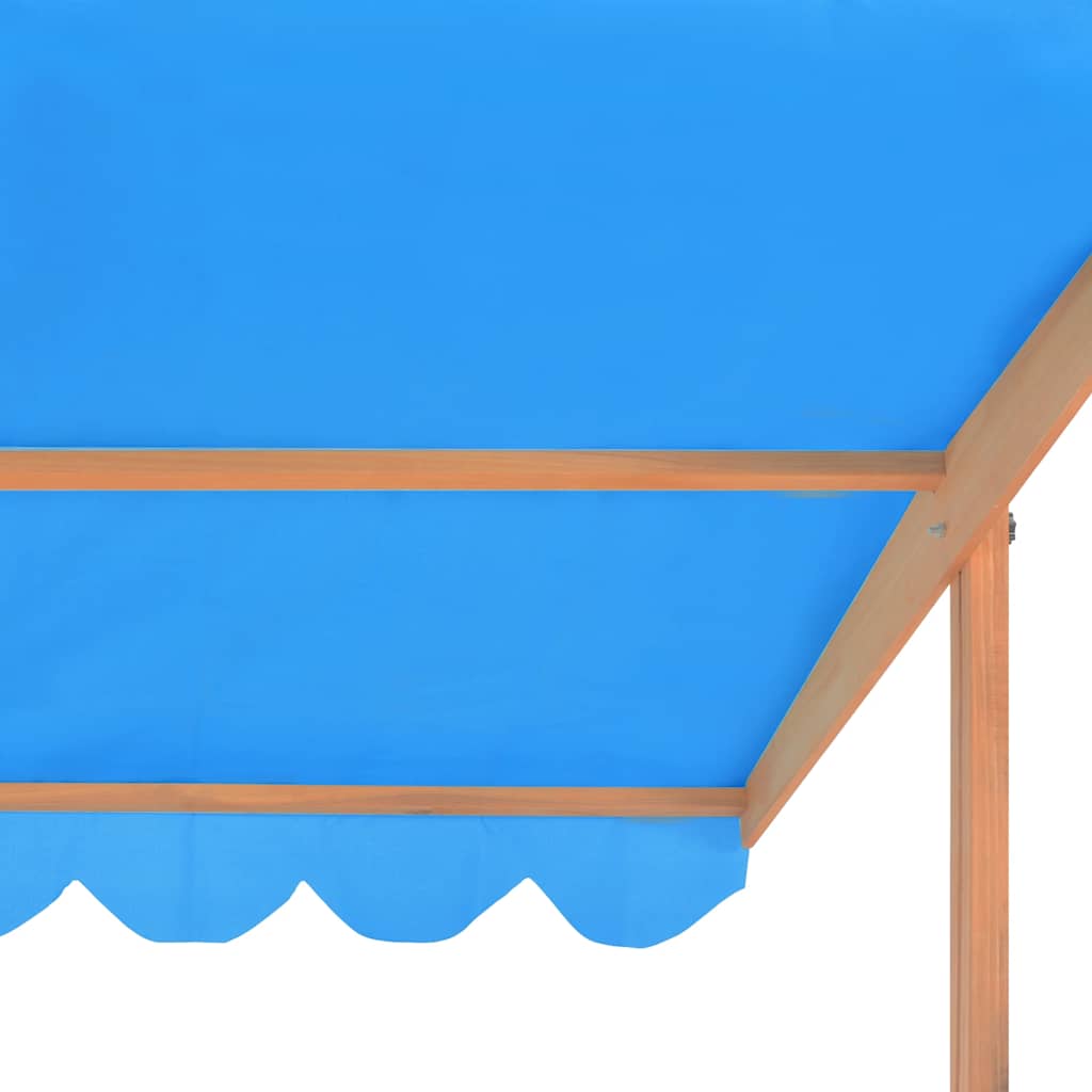 Sandbox with Adjustable Roof-Sandpits-vidaXL-Yes Bebe