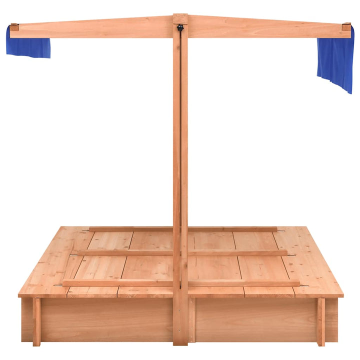 Sandbox with Roof-Sandpits-vidaXL-Yes Bebe