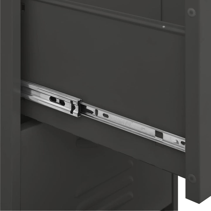 Storage Cabinet Anthracite 42.5x35x101.5 cm Steel-vidaXL-Yes Bebe