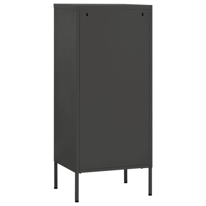 Storage Cabinet Anthracite 42.5x35x101.5 cm Steel-vidaXL-Yes Bebe