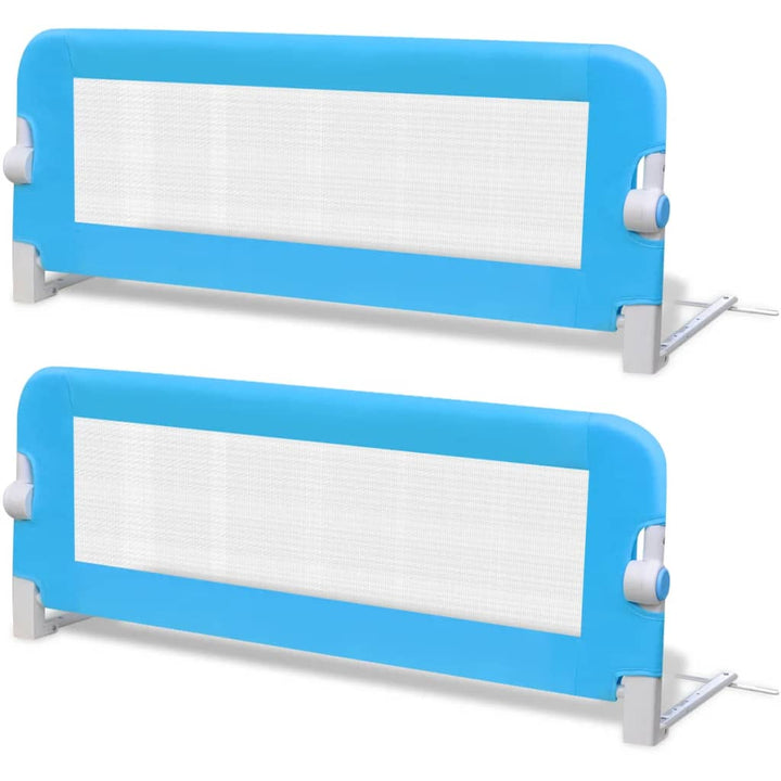 Toddler Safety Bed Rail-Baby Safety Rails-vidaXL-Blue-102 x 42 cm-2-Yes Bebe