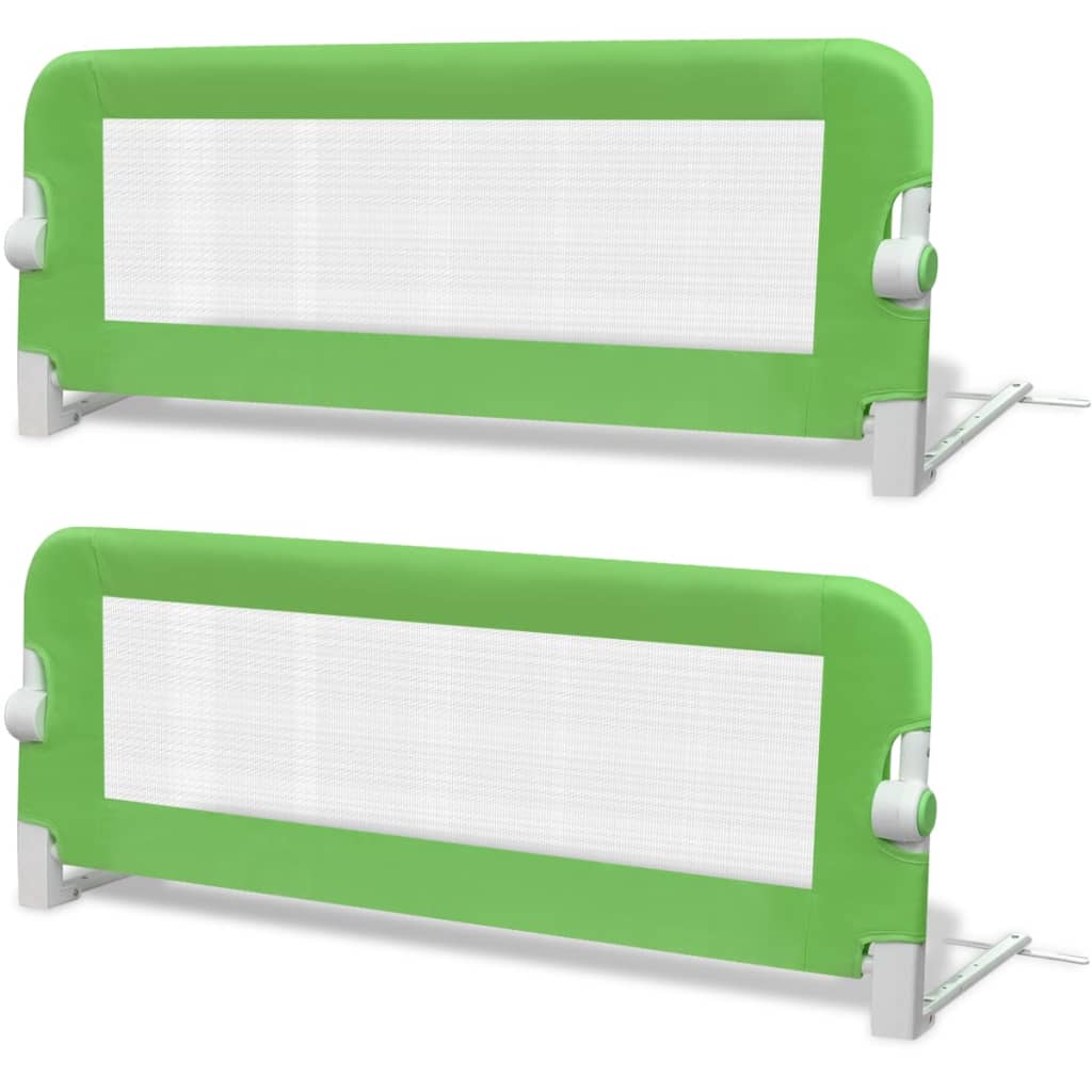 Toddler Safety Bed Rail-Baby Safety Rails-vidaXL-Green-102 x 42 cm-2-Yes Bebe
