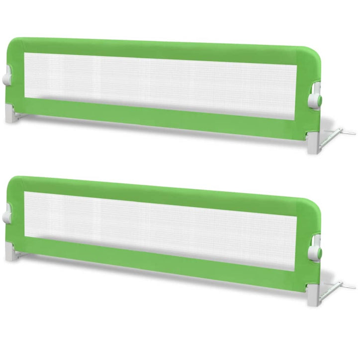 Toddler Safety Bed Rail-Baby Safety Rails-vidaXL-Green-150 x 42 cm-2-Yes Bebe