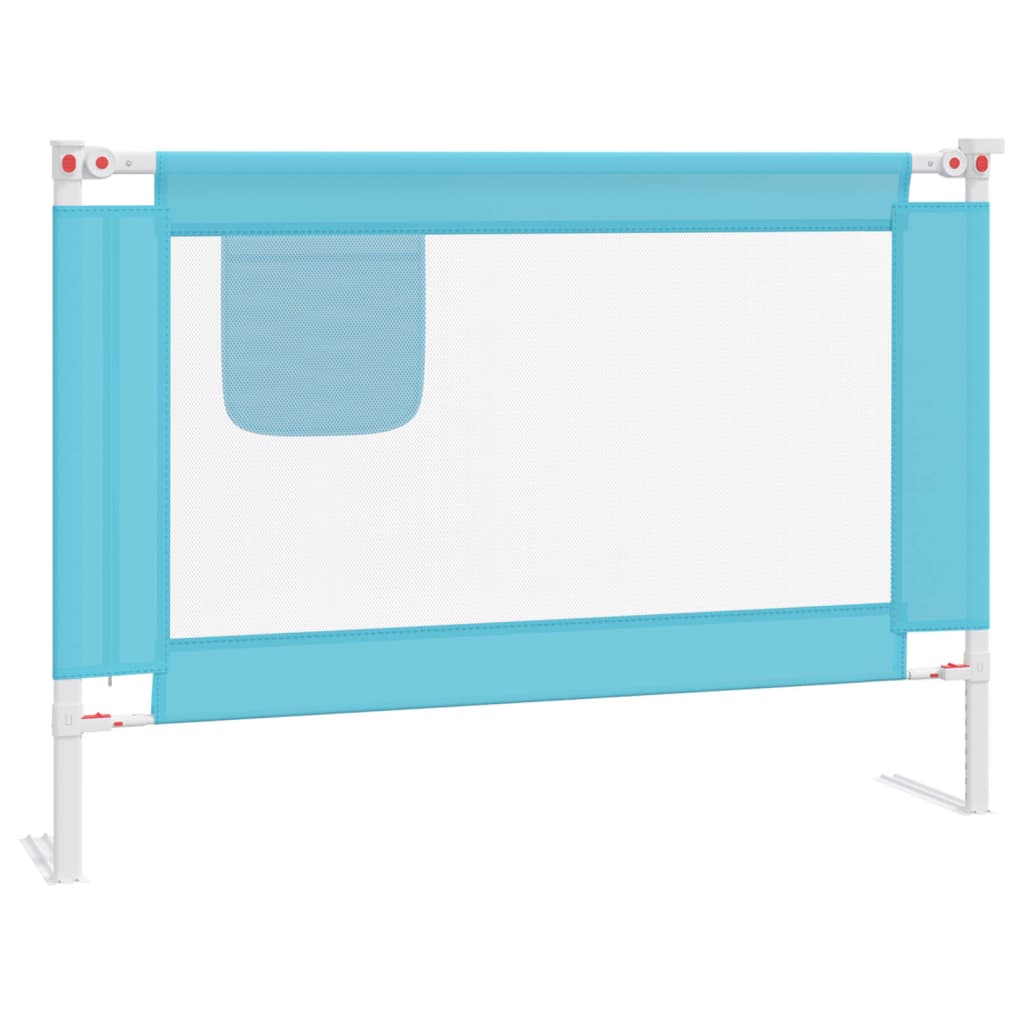 Toddler Safety Bed Rail Fabric-Baby Safety Rails-vidaXL-Blue-90 x 25 cm-Yes Bebe